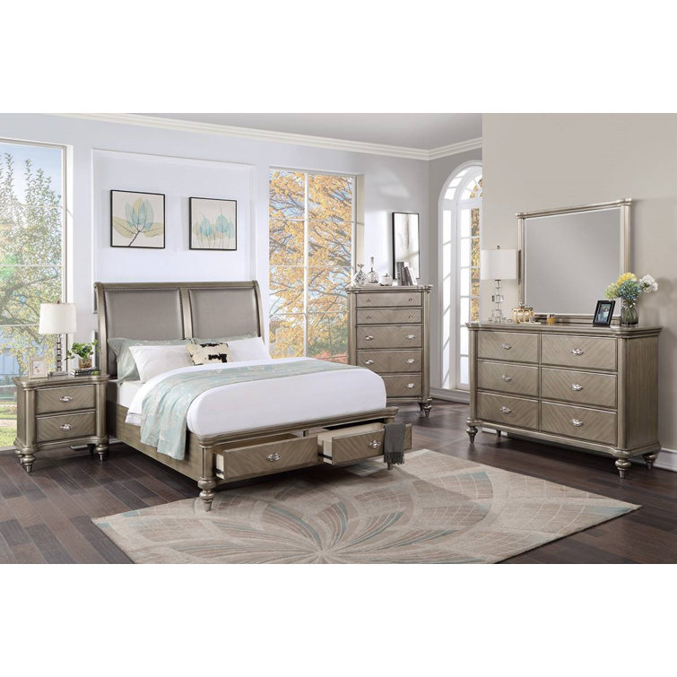 Queen bedroom deals set wayfair